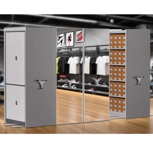 Mật độ cao di động kệ tủ bền nhỏ gọn di động Kệ lăn Hệ thống lưu trữ cho giày bán lẻ Kệ hệ thống - Product Image 2