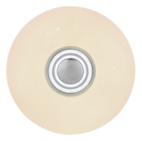 Plafonnier LED Bluetooth avec musique, RGB + CCT, musique Bluetooth, RGB, CCT, gradation, contrôle IR, veilleuse, minuterie, mémoire