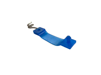 Crochet de guidage en plastique pour machine à filer, guide-fil avec tambour rainuré