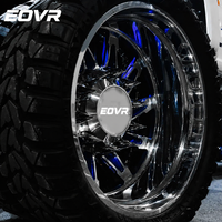 Jantes EVOR forgées sur mesure 18-28 pouces à déport profond et concaves pour Toyota, Ford, BMW, camion, Jeep, à rayons, neuves, en aluminium gravé 30 mm