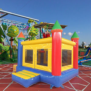 Ticari sınıf Mini küçük mor PVC sıçrama ev trambolin küçük şişme şişme atlama kalesi için eğlenceli - Product Image 4