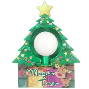 Sam Toy Electric DIY Bola decorativa Juguete para colorear Kit Sorpresa Huevo Árbol de Navidad Dibujo Juguete con música ligera y 8 bolígrafos de colores - Product Image 4