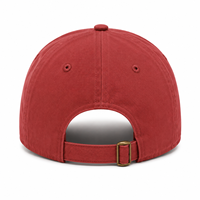 Casquette de baseball vintage personnalisée en coton, style Dad Hat, non structurée, réglable, à visière incurvée, respirante, imperméable, vierge, OEM ODM