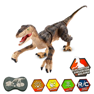 Juguete Robot Dinosaurio a Control Remoto 2.4Ghz para Niños, con Sonido Realista, Fuente de Energía, Regalo para Niños y Niñas - Product Image 4
