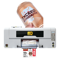 Harga grosir kecil Uv Dtf A3 Printer I1600 kristal stiker Uv Dtf Printer AB Flim mesin cetak