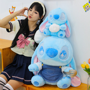Peluche de Stitch en Oferta, Stitch Chef Haciendo Bollos, Lindo Peluche de Dibujos Animados, Muñeco de Máquina de Garras - Product Image 2