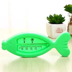 Mignon thermomètre de bain pour bébé en forme de poisson, thermomètre en forme de poisson, thermomètre à double usage humide et sec - Product Image 2