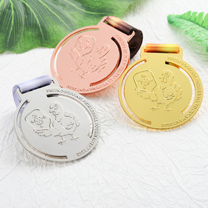 Nouvelles médailles de pickleball en métal, alliage de zinc, plaqué or, argent, cuivre, gaufrage, médailles de tournoi de pickleball à personnaliser - Product Image 4