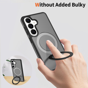 Fundas Mate para Teléfono Samsung S26 Ultra 2026 con Anillo Magnético, Soporte y Carga Inalámbrica, Compatible con S25, S24, S23, <span class=keywords><strong>S22</strong></span> - Product Image 6