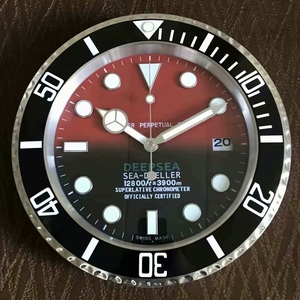 Reloj de Pared de Estilo Nórdico, Decoración de Pared de Metal Dorado Grande, Moderno, de Una Sola Cara, con Calendario de Cuarzo y Pantalla de Radio <span class=keywords><strong>para</strong></span> Sala de Estar - Product Image 3