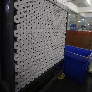 Rollo de papel térmico para impresora, venta al por mayor, 57mm, mejor precio de fábrica