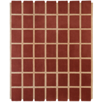 Tapis personnalisé écologique antibactérien, rencontre irrégulière, simple, polyvalent, design artisanal, salon, chambre à coucher