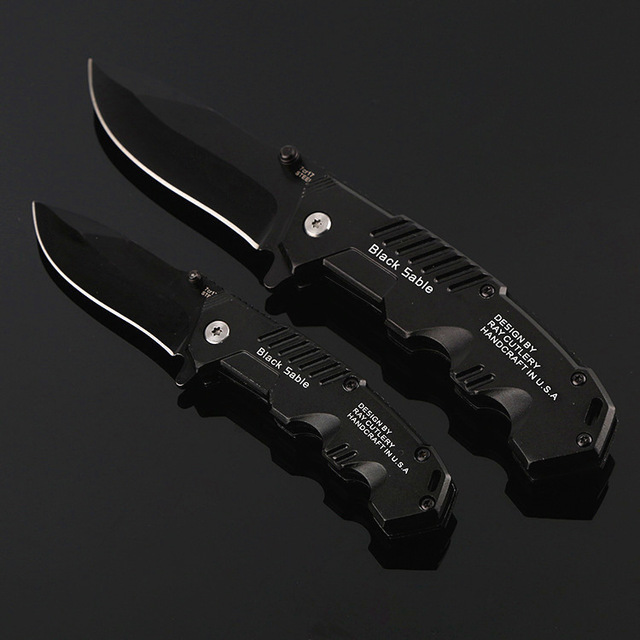 Stainless Steel Folding Pocket Knife High Hardness Portable Outdoor Camping Utility Knife OEM Wholesale