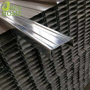 <span class=keywords><strong>Profil</strong></span>és et rails de cloison sèche <span class=keywords><strong>en</strong></span> métal durables et économiques pour la construction hôtelière, design moderne, longueur personnalisable - Product Image 4