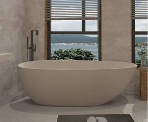 <span class=keywords><strong>Bañera</strong></span> de remojo de piedra travertino Artificial independiente, textura de <span class=keywords><strong>roca</strong></span>, superficie sólida, cómoda <span class=keywords><strong>bañera</strong></span> interior - Product Image 2