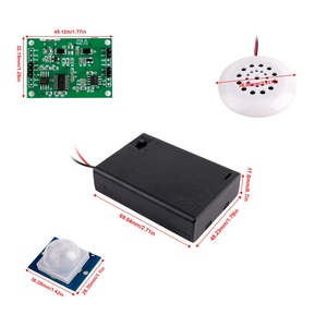 DIYmall Sensor PIR, módulo de reproducción de grabación de sonido de voz MP3, ranura para tarjeta TF, descarga USB para DIY, regalo de saludos, Kit de reproductor de música - Product Image 6