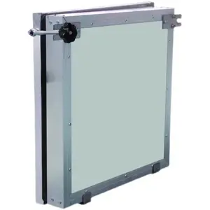 Penjaga panas Air inlet kontrol aluminium Aloi braket pintu udara bantalan pendingin tirai dinding pemandu angin henhouse