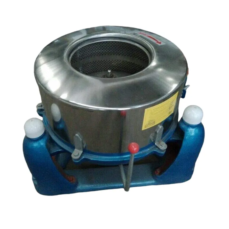 Machine de déshydratation de pièces métalliques d'usine Machine de nettoyage et de vidage Équipement de déshydratation et de vidage centrifuge