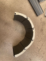 45mm 55mm 77mm rouleau de porte de volet roulant en mousse PU formant la machine ligne de lamelle de volet roulant en mousse PU haute vitesse 0-30 m/min