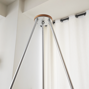 Soporte Ligero de Aluminio para <span class=keywords><strong>Hamaca</strong></span> de Bebé, <span class=keywords><strong>Plegable</strong></span>, Estructura de Soporte para Cuna de Bebé, Trípode de Aluminio para Interiores, OEM - Product Image 2