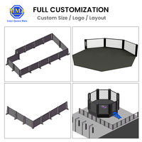 Panneau de cage MMA ONEMAX de haute qualité anti-rayures, panneau de clôture de cage octogonale pour l'entraînement et la compétition de MMA et de boxe