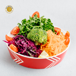 OOLIMA Ensaladera de <span class=keywords><strong>melamina</strong></span> personalizada redonda para la escuela para restaurante - Product Image 2
