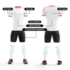 Atacado 22/23 Branco Jersey New Club Homens + Crianças Mens Sports Wear Club Soccer Uniformes - Product Image 1