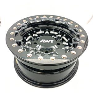 Jantes et roues UTV / Side by Side 15x7 4x137 15 pouces avec anneau de blocage de la jante et cache-moyeu adaptés à <span class=keywords><strong>Can</strong></span> <span class=keywords><strong>Am</strong></span> X3 <span class=keywords><strong>Maverick</strong></span> - Product Image 3