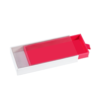 Faux cils à bande complète avec boîte d'emballage avec logo personnalisé Boîte d'emballage pour cils personnalisée