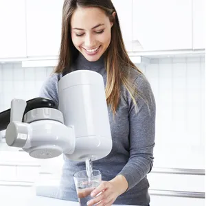 Grosir penjualan terlaris keran rumah tangga Multi lapisan penyaring air keran penyaring Filter keran minum dengan membran UF