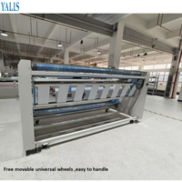 Machine de détente de tissu de haute qualité Yalis Machine de déroulement automatique de tissu pour tissu tissé tricoté avec contrôle de vitesse