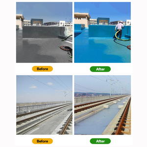 Pintura de Poliuretano Líquido Impermeabilizante de Calidad Superior a Precio de Fábrica, <span class=keywords><strong>Membrana</strong></span> Líquida de PU Aplicada, Color Blanco/<span class=keywords><strong>Gris</strong></span> - Product Image 6