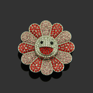 Colgante de flor multicolor exquisito y personalizado, accesorios llamativos y modernos, colgante de moda para funda de teléfono, joyería al por mayor - Product Image 4