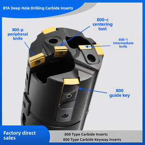 إدراج كربيد عميق من النوع ، وكربيد التنغستن من النوع ، مفتاح ثقب عميق من أجل الحفر العميق BTA - Product Image 6