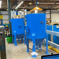 Machine de sablage manuelle sans poussière de qualité industrielle avec moteur à jet céramique pour l'élimination de la rouille et le nettoyage des métaux
