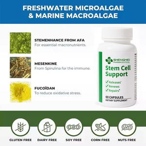 Cápsula dura de células madre de etiqueta privada Soporte inmunológico Suplementos de células madre Cápsulas para la salud del cerebro y cápsulas duras antioxidantes - Product Image 4