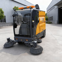 Nouvelle balayeuse à haute pression électrique pure ConTour, esthétique, à conduite autonome - Efficacité 21000/h, réservoir d'eau de 300L, riche en fonctionnalités