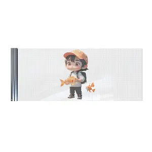High Quality HD Full Color Indoor Outdoor Transparent Screen LED Video Wall Led Display Panel Led Transparente