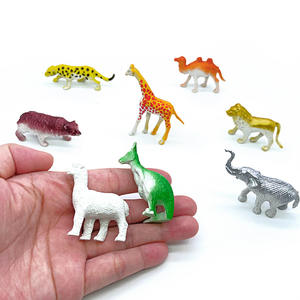 Barato 8 unids/set plástico Mini juguete zoológico Animal figura de acción juguetes educativos PVC sólido dinosaurio granja mar Animal salvaje conjunto - Product Image 1