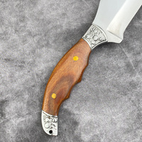Ensemble de trois pièces le plus vendu : couteau à désosser forgé, couteau à viande à main, couteau à découper la viande pour barbecue