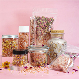 Cristaux de sel de bain 100g en stock, infusés aux huiles essentielles, parfum rose, ingrédients minéraux, vente directe usine, transfrontalier - Product Image 6
