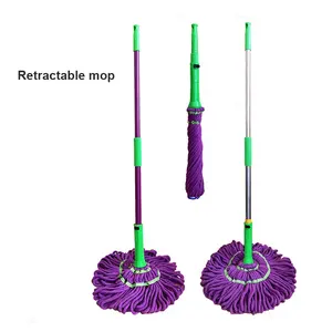 Household Floor Cleaning 360 Twist Spin Tornado Water absorption Swab Long Handle Mop floor cleaner 360 easy Floor mop