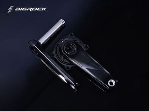 Pédalier en fibre de carbone avec capteur de puissance, axe en titane 24 mm, BCD 110, bras de manivelle de vélo de route 155 mm 160 mm 165 mm 170 mm - Product Image 6