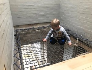 <span class=keywords><strong>Hamac</strong></span> de lit en filet <span class=keywords><strong>suspendu</strong></span> pour l'intérieur pour enfants et adultes Service de coupe inclus - Product Image 5