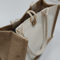 Sac en jute naturel avec logo personnalisé, écologique, réutilisable, sac de shopping en bio-lin, commandes en gros, OEM, ODM, personnalisation de marque, usine