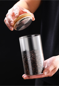 DAJI HYDRO 2025 meilleur cadeau nouveaux pots de nourriture conçus avec couvercle en bambou étanche à l'air bocaux en verre micro-ondable pour garder <span class=keywords><strong>la</strong></span> nourriture de maman fraîche - Product Image 2