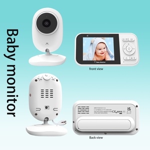 Moniteur bébé multifonction intelligent HD de 2.8 pouces avec vision nocturne audio bidirectionnelle super longue durée de vie de la batterie pour les <span class=keywords><strong>jumeaux</strong></span> - Product Image 4