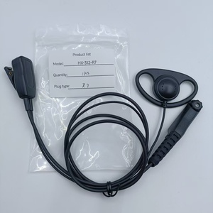 Radio bidirectionnelle filaire avec écouteurs à anneau en D, kit mains libres, haut-parleur PTT, étanche IPX-4, câble renforcé, <span class=keywords><strong>Motorola</strong></span> MXP600 R7 ION APX - Product Image 5