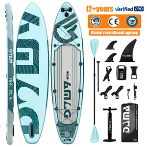 DAMA Eu Cert Surfboard Waterplay Surfing Double Layer Fishing Sup Board Inflatable Sup Stand Up Paddle Board