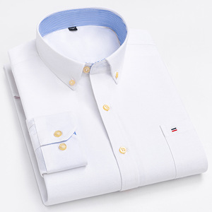 <span class=keywords><strong>Camicie</strong></span> da Uomo all'Ingrosso in Cotone a Quadri in 62 Colori Taglie 38-47 <span class=keywords><strong>Camicie</strong></span> Eleganti a Righe Colletto Classico Vestibilità <span class=keywords><strong>Regular</strong></span> Camicia Formale - Product Image 2